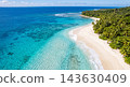 Emerald green sea 143630409