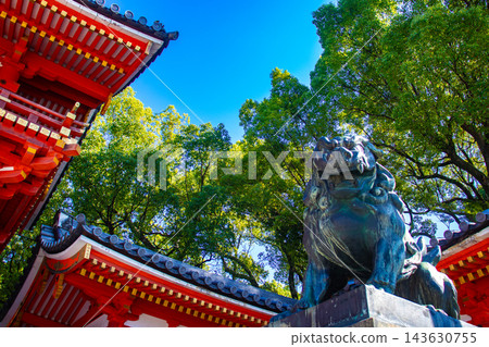 Yasaka Shrine: Benefits of the enshrined deities, including Susanoo-no-Mikoto: Protection from evil, family safety, matchmaking Yasaka Shrine: Benefits of the enshrined deities, including Susanoo-no-Mikoto: Protection from evil, family safety, matchmaking 143630755
