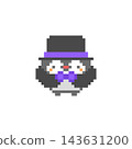 Dracula Penguin Pixel Art 143631200