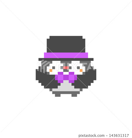 Dracula Penguin Pixel Art Dracula Penguin Pixel Art 143631317
