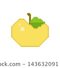 pear pixel art 143632091