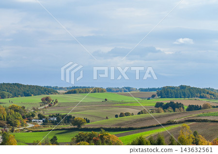 北海道美瑛山 北海道美瑛山 143632561