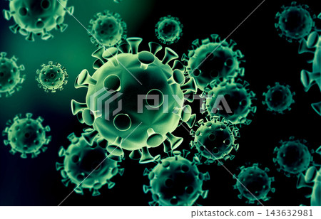 Coronavirus cell Coronavirus cell 143632981