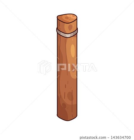 Illustration of Wood Pole 143634700