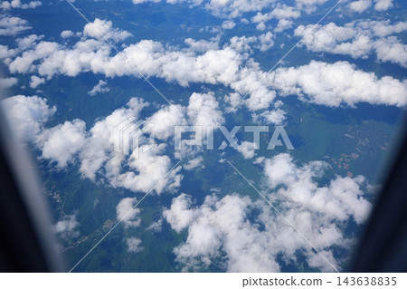 From the window of the plane From the window of the plane 143638835
