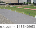 Panoramic view of the Naniwa Palace ruins 143640963