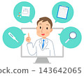 Online medical consultation; consultation via the internet; doctor 143642065