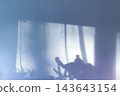 Clean neutral backdrop featuring gentle diffused light and shadow patterns. 143643154