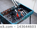 Barbecue Charcoal grilling 143644603