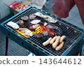 Barbecue Charcoal grilling 143644612