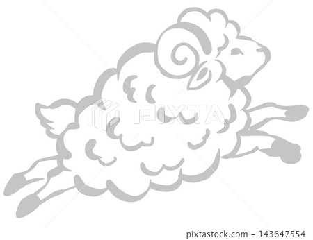 New Year's card template New Year's card template 143647554