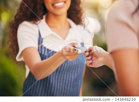 Credit card, woman and smile for payment, discount and financial transaction with banking account. Debit, customer and purchase at pos in store with fintech for shopping, sale and bills as exchange Credit card, woman and smile for payment, discount and financial transaction with banking account. Debit, customer and purchase at pos in store with fintech for shopping, sale and bills as exchange 143648210