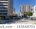 View of the former foreign settlement from Higashi-Yuenchi Park, Chuo Ward, Kobe City. 143648701
