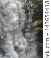 Aerial View of Morning Fog Covering Mountains 143654418
