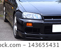 Car image: Front mask of the Nissan R34 Skyline Sedan 143655431