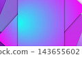 Purple and blue gradient abstract background with overlapping geometric paper layers and soft shadows 143655602