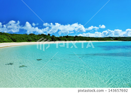沖繩, 伊良部島, 外口海灘 沖繩, 伊良部島, 外口海灘 143657692