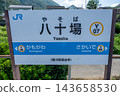 JR Shikoku's station name with difficult-to-read kanji: Yasoba Station 143658530