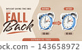 Daylight Saving Time Ends 2026 collage 143658972