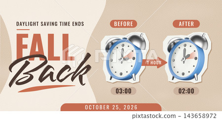 Daylight Saving Time Ends 2026 collage Daylight Saving Time Ends 2026 collage 143658972