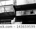 Rusty highway joint, Metropolitan Expressway No. 1, September 2026, Black and white. 143659599