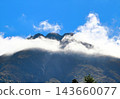 On a sunny day, Mount Nikko-Shirane under a blue sky, at the top of the ropeway. 143660077