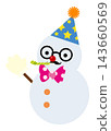 Party snowman 143660569