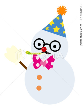 Party snowman 143660569