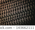 Close-up of rattan woven texture 143662111