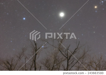 Starry sky over Lake Abashiri, Hokkaido Starry sky over Lake Abashiri, Hokkaido 143663580