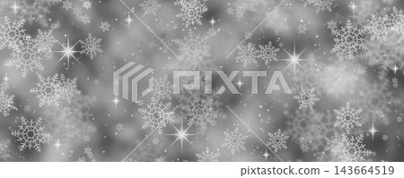 A winter pattern of snowflakes on a transparent background A winter pattern of snowflakes on a transparent background 143664519
