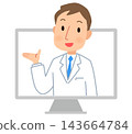 Online medical consultation; consultation via the internet; doctor 143664784