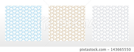 Set of abstract geometric patterns. Seamless vector backgrounds. Colored ornaments Graphic modern patterns Simple lattice graphic design Set of abstract geometric patterns. Seamless vector backgrounds. Colored ornaments Graphic modern patterns Simple lattice graphic design 143665550