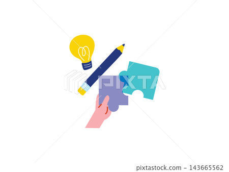 教育圖像插圖 教育圖像插圖 143665562