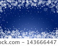雪花背景素材，冬季圖片 143666447