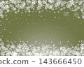 雪花背景素材，冬季圖片 143666450
