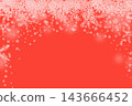 雪花背景素材，冬季圖片 143666452