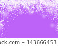 雪花背景素材，冬季圖片 143666453
