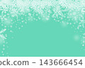 雪花背景素材，冬季圖片 143666454