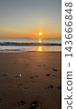 Sunset over the sea 143666848