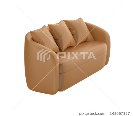 Brown leather sofa Brown leather sofa 143667337