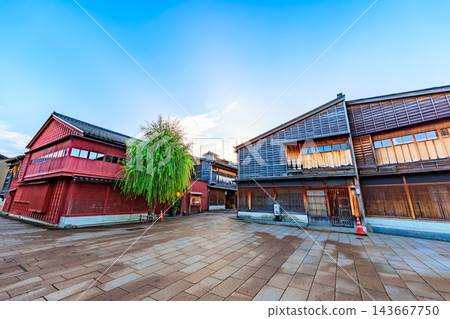 石川縣金澤市東茶屋地區，清晨 143667750