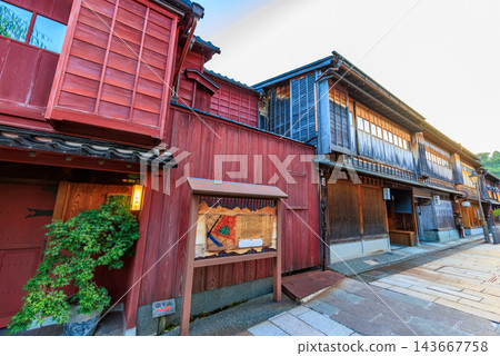 石川縣金澤市東茶屋地區,清晨 石川縣金澤市東茶屋地區,清晨 143667758