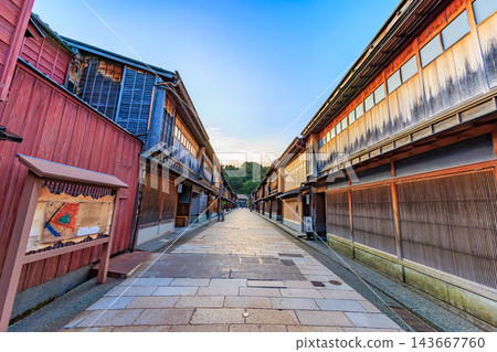 石川縣金澤市東茶屋地區，清晨 143667760