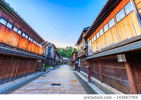 石川縣金澤市東茶屋地區,清晨 石川縣金澤市東茶屋地區,清晨 143667769