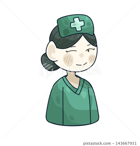 Illustration of Nurse Illustration of Nurse 143667931