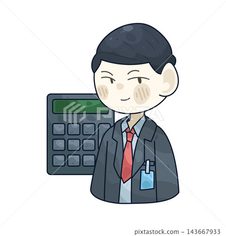 Illustration of Accountant Illustration of Accountant 143667933