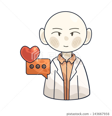 Illustration of Psychologist 143667938