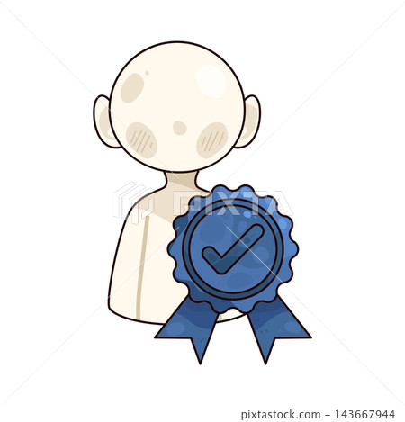 Illustration of Award Illustration of Award 143667944