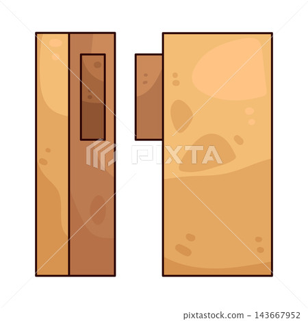 Illustration of Tenon Illustration of Tenon 143667952